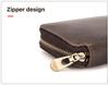 CONTACTS FAMILY Two-Piece Top Grain Cowhide Watch Pouch - Handmade Storage for Couple's Wristwatches