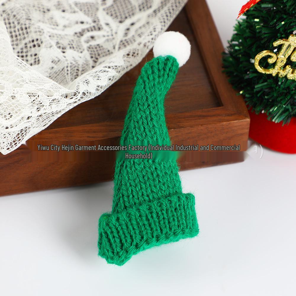 Handmade Wool Hat Keychain & Doll Decoration Accessories