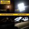 YongMing 24 rows 5050 white LED room lamp dome light