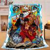 1PC pirate Adventure Flannel Blanket Gift, Suitable for Both Men And Women, Soft Ideal for Beds And Sofa, Birthday Or Christmas Gift
