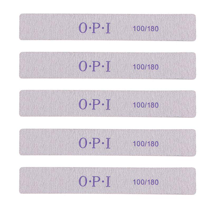 Professional Acrylic Nail File 100/180 Grit Zebra 7" pack of 50 (#F526