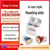 Rechargeable Hearing Aid with Noise Reduction for Middle-Aged and Elderly Users