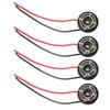 Qasim S25 Single Socket 1156 (BA15S) 180 Degree Turn Signal Headlight Tail Lamp Coupler
