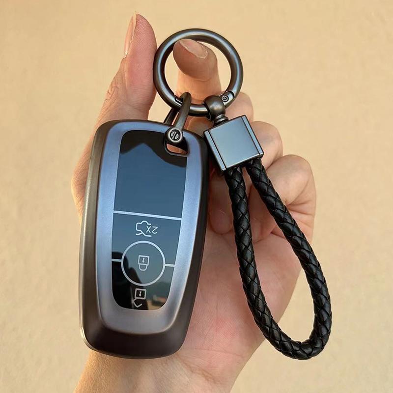 3/4/5 Buttons Tpu Shell Fob Holder For Ford Fusion Edge Mustang Explorer F150 F250 F350 F450 Car Key Case Protector Cover