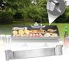 Griddle Spatula Holder Clip BBQ Tool Space Saving Sturdy for Outdoor Camping Length 16cm