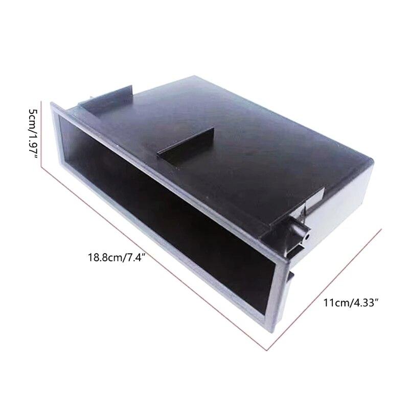 1 Din Car Stereo Radio Refitting Dashboard Storage Box Car Player Dashboard K0AF