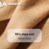 LENGKEORL Women's Handmade 100% Pure Wool Scarf