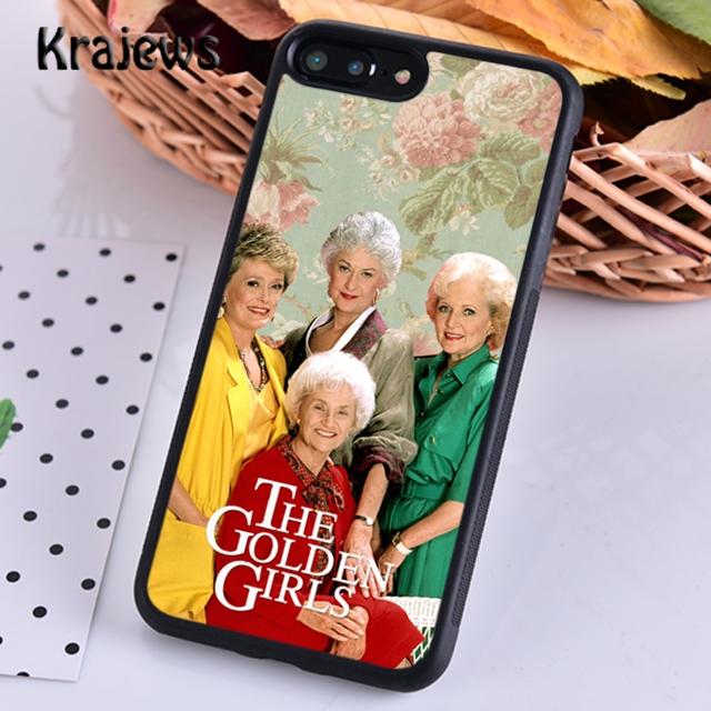 

Krajews Amazing The Golden Girl Phone Case Cover For iPhone 16 15 SE2020 14 6 7 8 plus 11 12 13 pro max Plus coque Fundas iPhone 6 6s