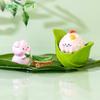 Charming Resin Dumpling Pig Figurines Perfect For Diy Decoration And Gifts