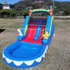 21x9x12FT Commercial PVC Inflatable Slide Adult Kids Outdoor Backyard  Inflatable Water Slide with Splash Pool,Blower