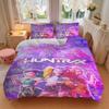 3Pcs Huntrx Future Dreams Bedding Sets For All Sizes New 3D Printed Bed Cover Comforter Duvet Cover Pillowcase Bedroom Decoration