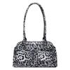 Women's PU leather bags  leopard shoulder messenger bags  casual women's bags  double pocket  high-quality underarm bags  women's fashion