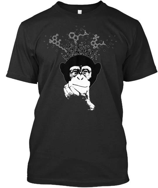 

Conscious Primate 100% Cotton T-shirt Mens Tees Top Made in the USA T-Shirt Tee Top Unisex S