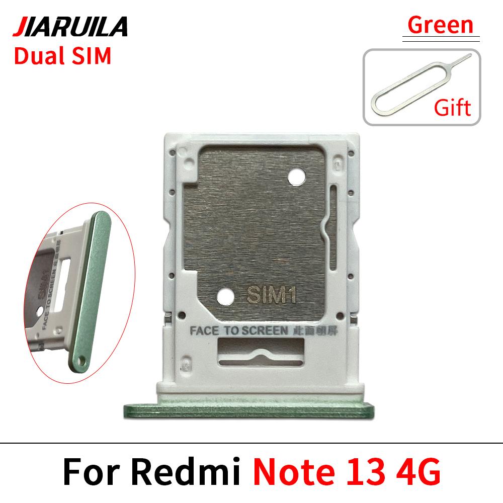 2 шт./лот Подходит для мобильного телефона Xiaomi Redmi Note 13 12 Pro 4G 5G Новый Боковой лоток для SIM-карты Держатель слота для чипа Карман