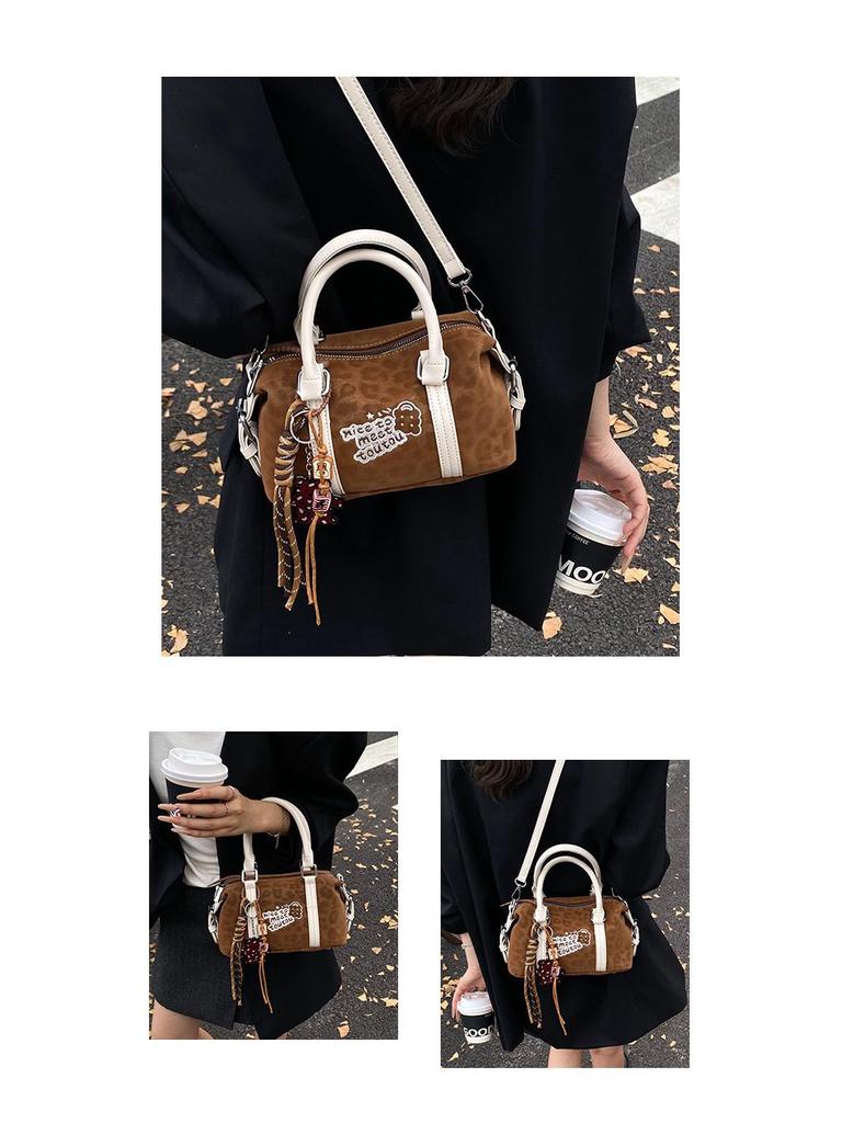 Women's Suede Frosted Handbag, One-Shoulder Crossbody Vegetable Basket Bag (2025)