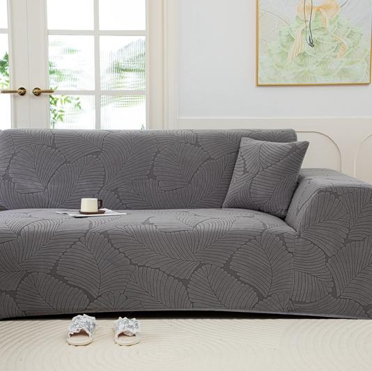 Stretch Thick Plush Jacquard L Shape Sofa Cover Slipcover Couch Protector Living Room Furniture Cover