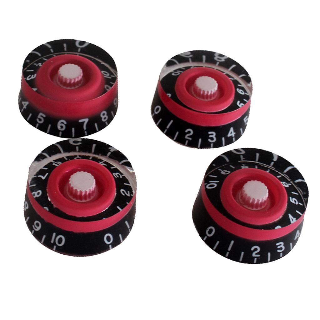 Buy 4 Sets Volume Tone Control Knobs Speed Dial for LP Electric Guitar