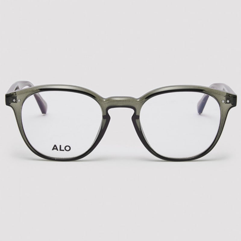 

aloeyewear [Essential] AL5502 1313G Semi-Overround Khaki Glasses Frame with Blue Light Blocking Lenses Demo lens (basic inclusion)