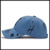 Baseball English CZ026 [White Fang] Hat, Cap, Logo, Letters, Brim, Cap, Stylish, Pop, Bee, Cool, Men's, Women's, (White)