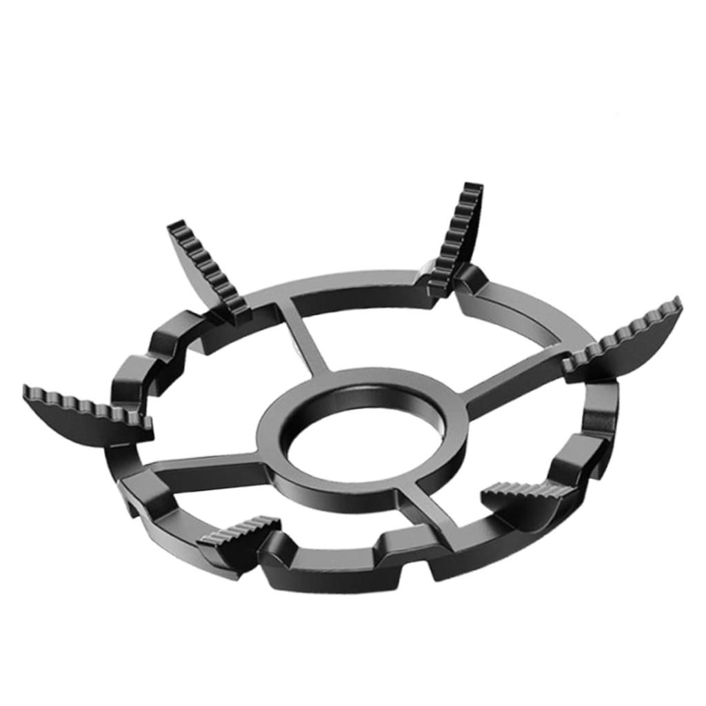 Non Slip Cast Iron Wok Support Ring Universal Pan Stand Pot Rack Holder for Gas Stove Kitchen Use