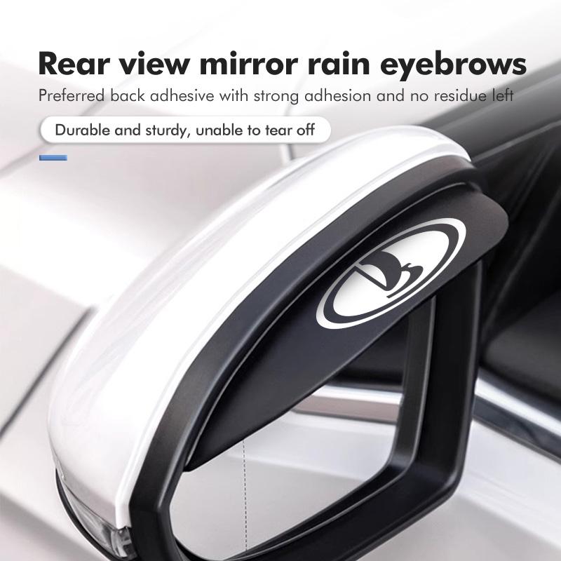 For Lada Car Side Mirror Rain Guard Waterproof Anti-Glare Rain Visor Protector Vesta Granta Largus Vaz Samara Vesta Niva 4X4 WW18
