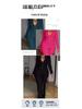 Elegant Rhinestone Long Sleeve Low-Neck Slim Fit Two-Piece Pant Suit
