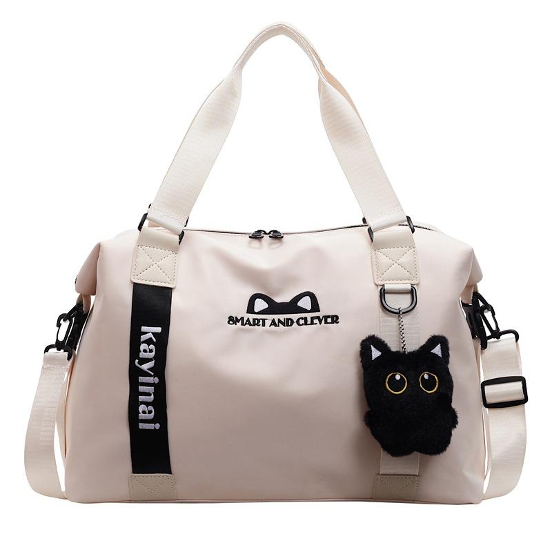 Women's casual and simple going out large-capacity portable travel bag dry and wet separation sports fitness yoga bag