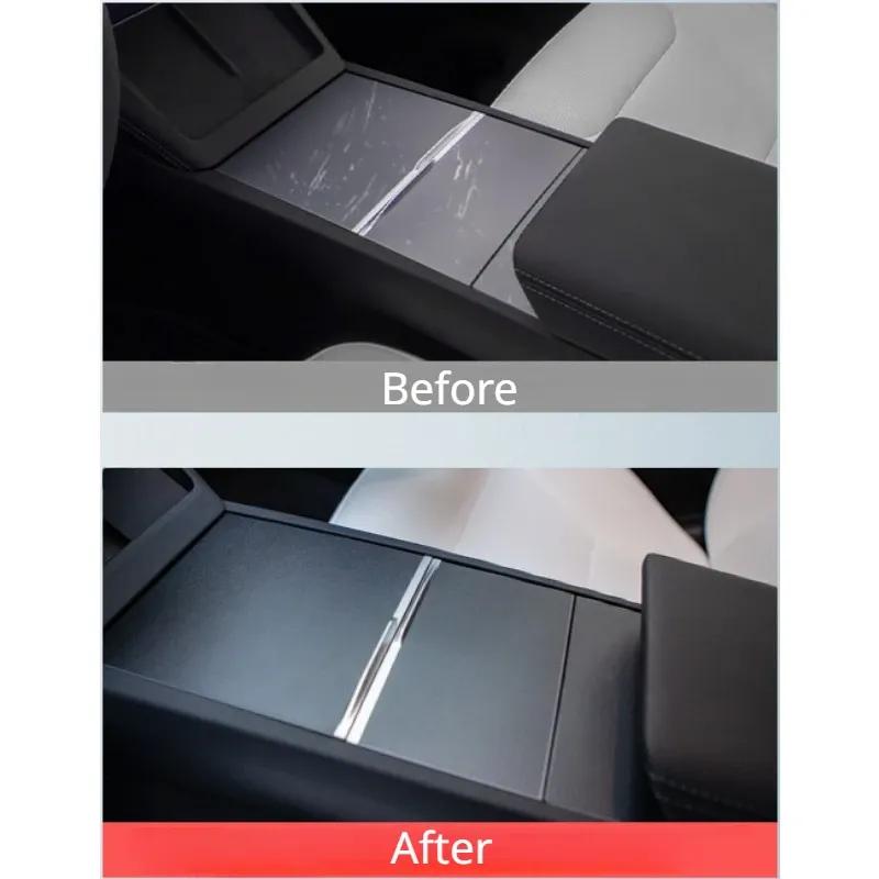 For Tesla Model 3+ Model Y Juniper 2025 Center Console Sticker Protective Film Scratch Protection Sticker Interior Accessories