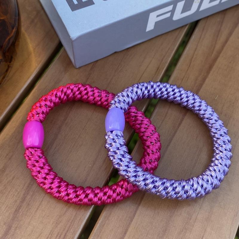 

2 шт./набор Модные резинки для волос Knekki Эластичная резинка для волос Для женщин эластичные резинки для волос резинки для волос для девочек женские повязки для волос аксессуары