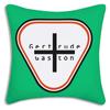 Fashionable letters Pillow Covers Cartoon Sofa Decorative Home Double-sided Printing Short Plush Cute Cushion Cover