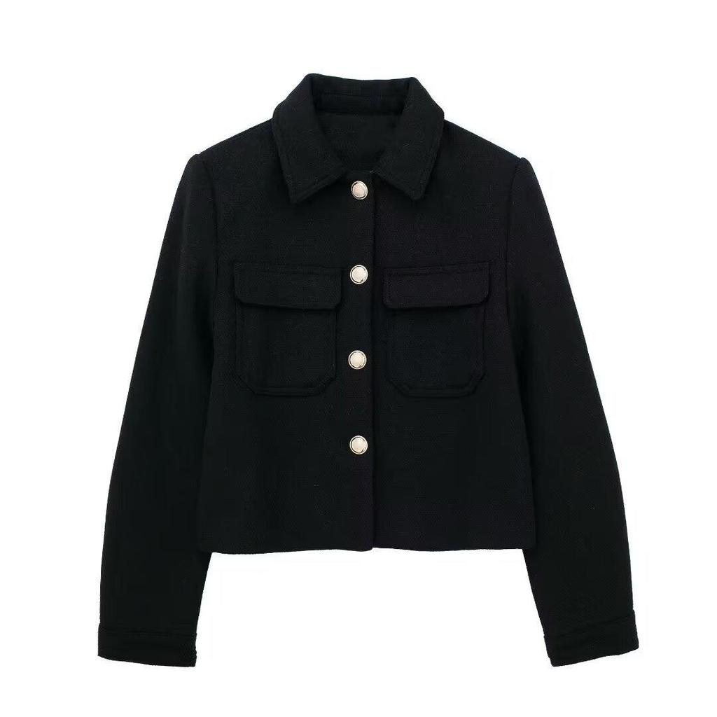 2024 Women's Autumn European/American Style Fashionable Short Suit Jacket