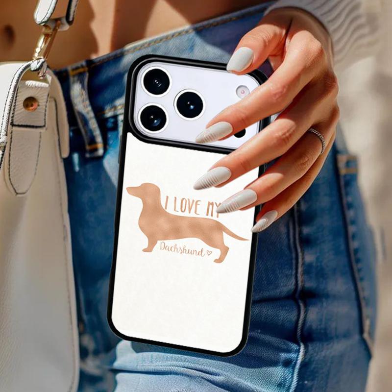 

Anatomy Of a Dachshund Print Phone Case For iPhone 17 Air 14 15 13 12 Max Cover For Apple 14 15 16 16e 11 Pro Max Plus Coque iPhone 16e