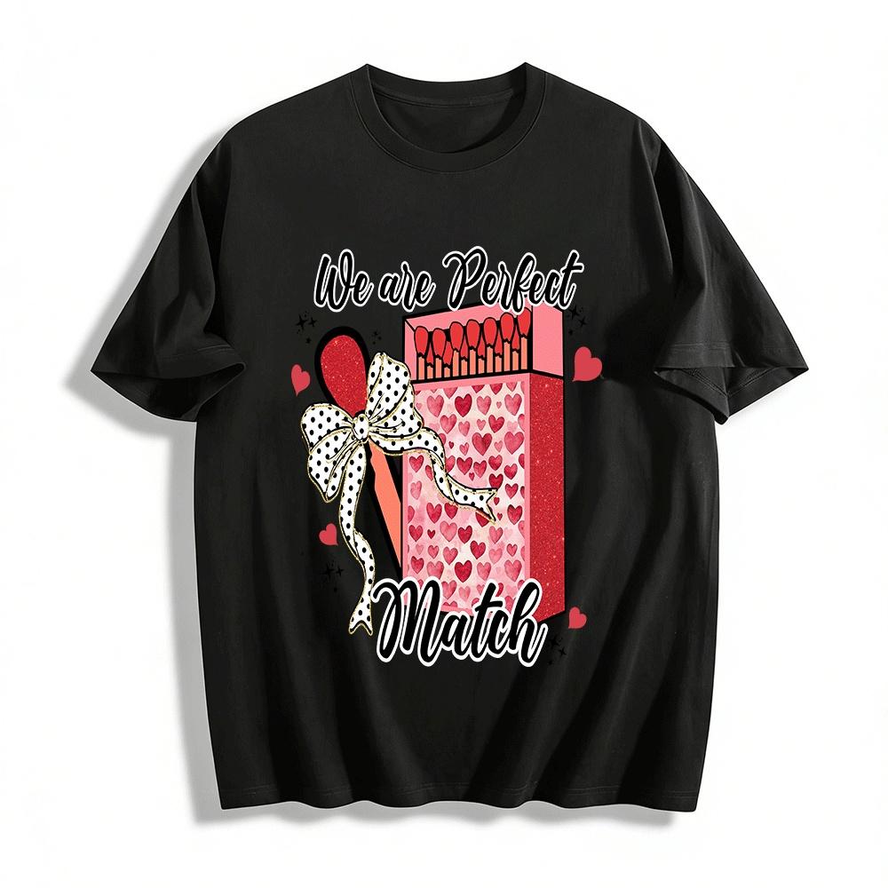 We are Perfect Match Pure cotton T-shirt XXS