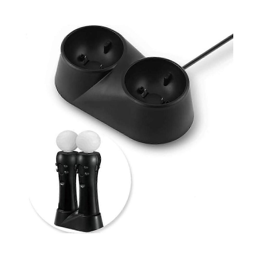 PS4 VR Move Controller Oplader - Ergonomisch Ontwerp & Snel Opladen voor Lange Gamesessies