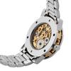 New Fashion Men's Mechanical Wrist Watches Golden Clouds Carved Skeleton Transparent Elegant Design Stainless Steel Wristwatches