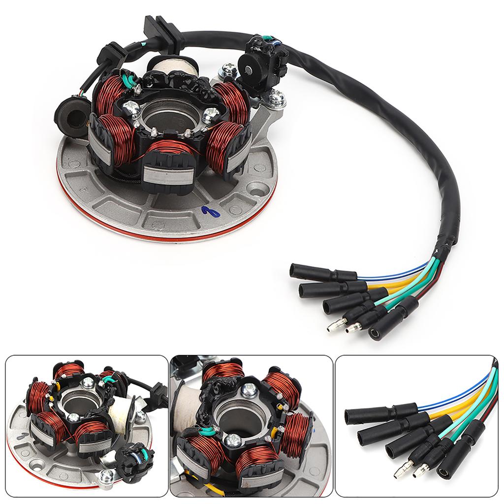 Magneto Stator Plate Fit for LIFAN YX 140cc  Start Engine PIT PRO Trail Dirt Bike Motorcycle Accessory Magneto Stator Plate