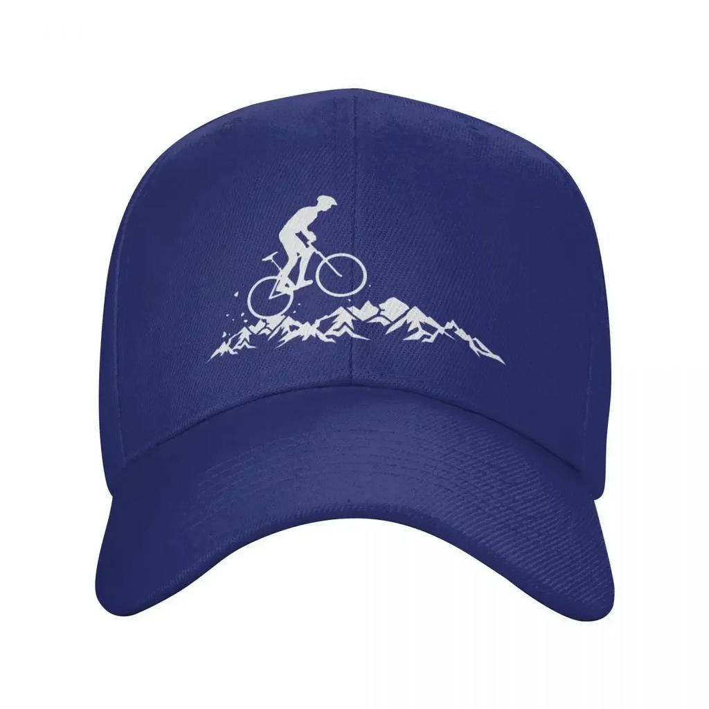Klassische Unisex MTB Mountainbike Baseballkappe für Erwachsene, Radfahrer, Biker, Verstellbare Papa-Kappe für Unisex-Damen, Outdoor Snapback Kappen