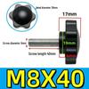 Adjustable Plum Blossom Plastic Head Star Handle Screw Bolt
