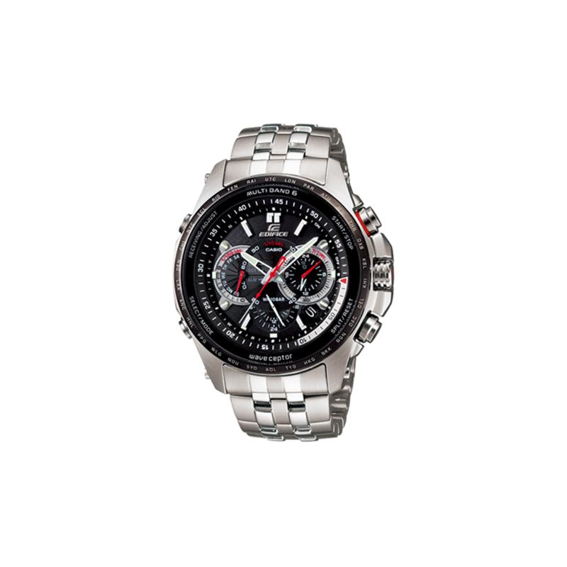 Casio EDIFICE quartz movement Japanese and Korean watch men s watch black dial EQW-M710DB-1A1D чёрный