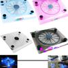 Laptop Cooler USB Cooling Big Fan LED Light Cooler Base Pad Stand for 15" PC Notebook