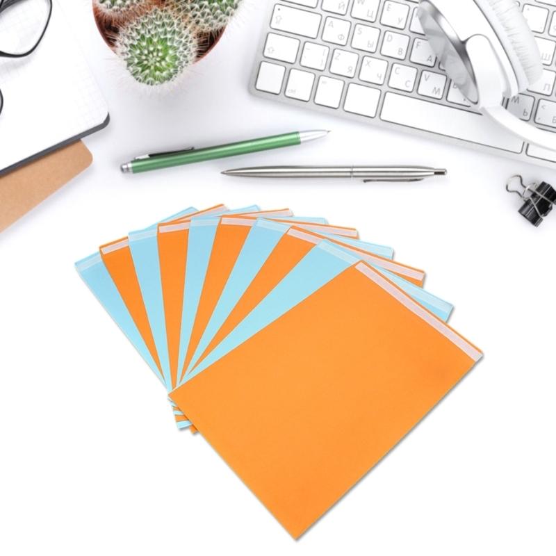 50Pcs Sealing Envelopes 12.7x9Inch Mailing Envelope File Organiser Bag Stationery Supplies for Business Packaging