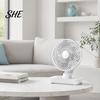 Electric Fan for Office Portable Desk Fan, Small Air Circulating 3 Speed Quiet Personal Cooling Adjustable Tilt Head Table Dorm Kitchen Circulator