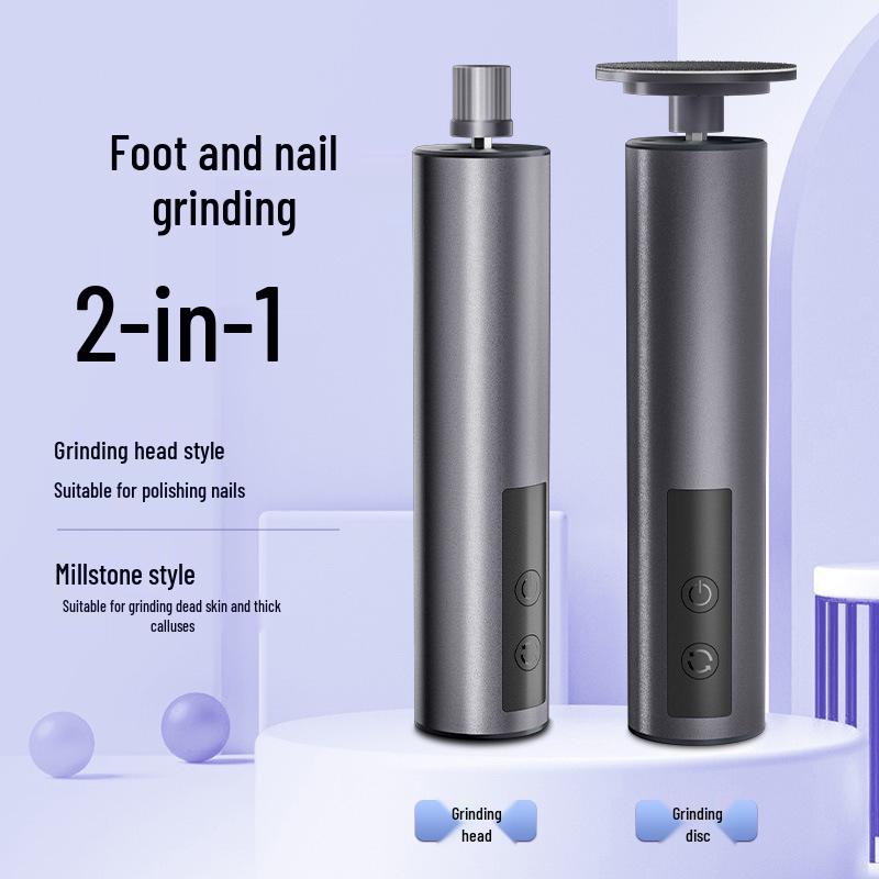 Electric Foot Callus Remover: Automatic 2-in-1 Manicure & Pedicure Tool for Smooth Feet