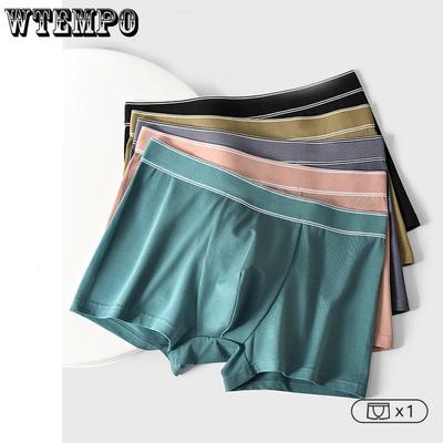 Boxer en coton pour hommes, sous-vêtements Plus gros, plus gros, tissu antibactérien, doux, confortable, respirant