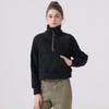 Women's Hooded Fleece Sweatshirt for Yoga and Fitness