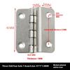 Modern Stainless Steel Single Bending Hinge Clamp for 15 Plates Soft Closing Furniture for Workshops Bathrooms Gyms 35mm Iron
