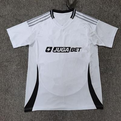 Maillot de Football Homme à Manches Courtes Tenue Domicile Colo-Colo 2025-2026 Édition Fan Fibre de Bambou Vêtement de Sport Performant