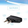 Airplane Airline Flight Stereo 3.5Mm Adapter For Bose 700 Qc45 Qc35 Qc3 Qc25 Qc20 Qc2 Qc15 Oe2 Oe2I Ae2 Ae2I Ae2W Headphones