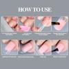 160Pcs Nail Extension Natural Fit Clear Nail Forms With Multiple Sizes For Perfect Nail Extension Comfort And Easy Use