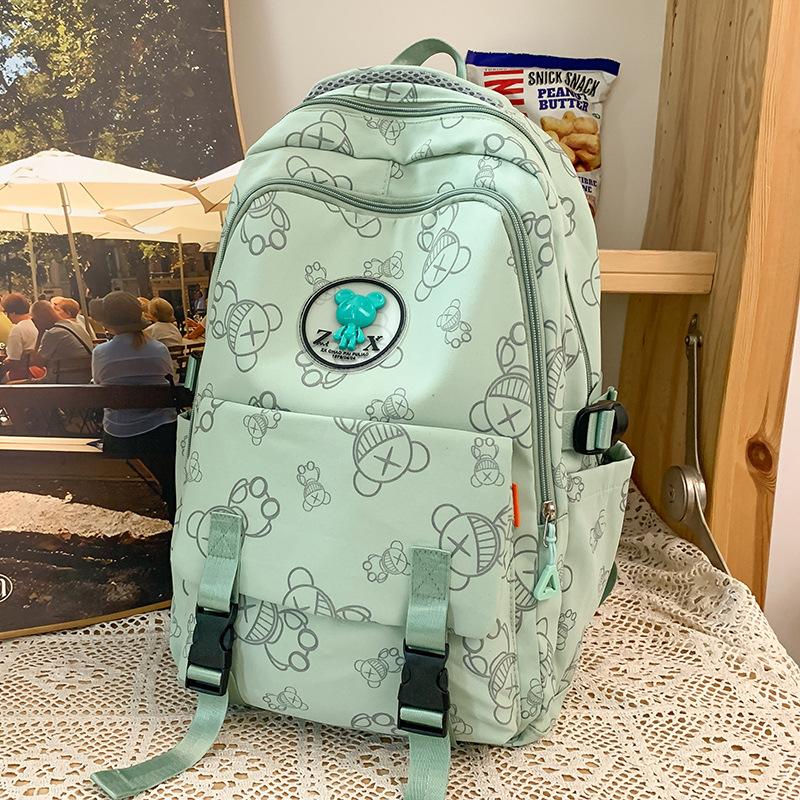 Children Elementary School Students Girls Junior High School Students Printed Backpack College Students High School Students Backpack